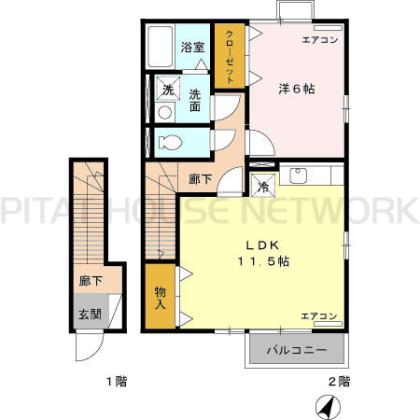  間取り図写真