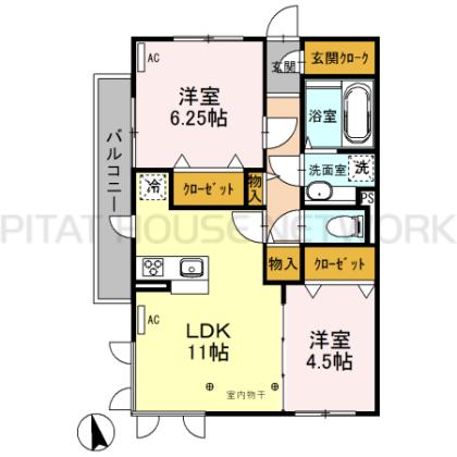  間取り図写真