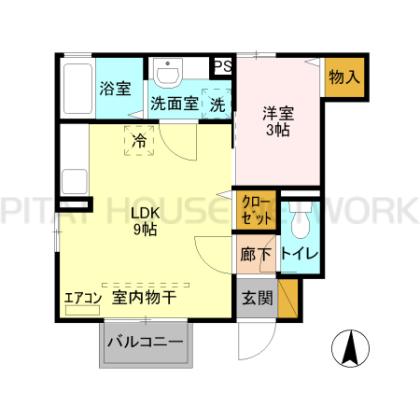  間取り図写真