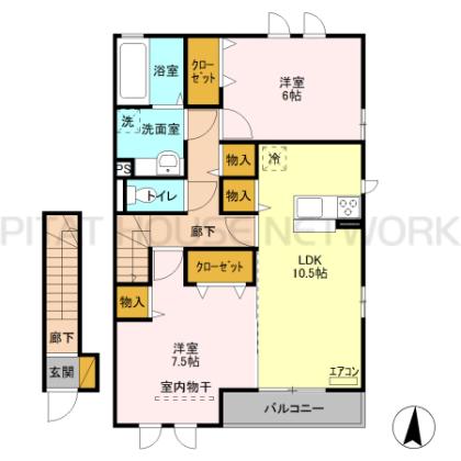  間取り図写真