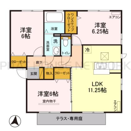  間取り図写真