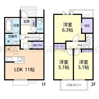  間取り図写真