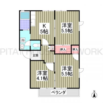  間取り図写真