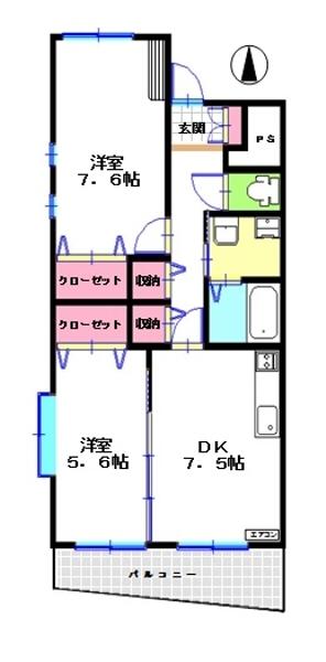  間取り図写真