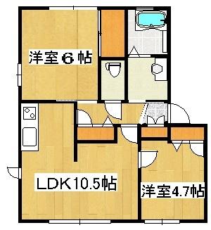 パルクセレーノ（A102） 間取り図画像