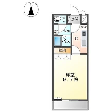 ファベールＡＫＡＧＩ（202） 間取り図画像