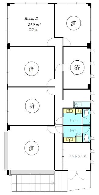 ＢＩＺ　ＳＴＹＬＥ（D） 間取り図画像