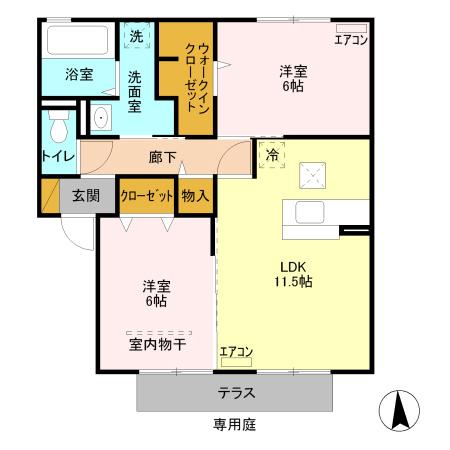  間取り図写真