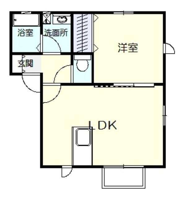 ファミール・ドミ・ＫＡＭＩＤＡ（B101） 間取り図画像