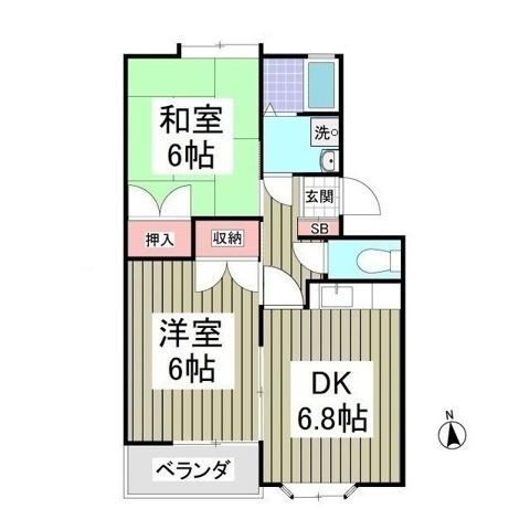 ユニオンⅢ（A203） 間取り図画像