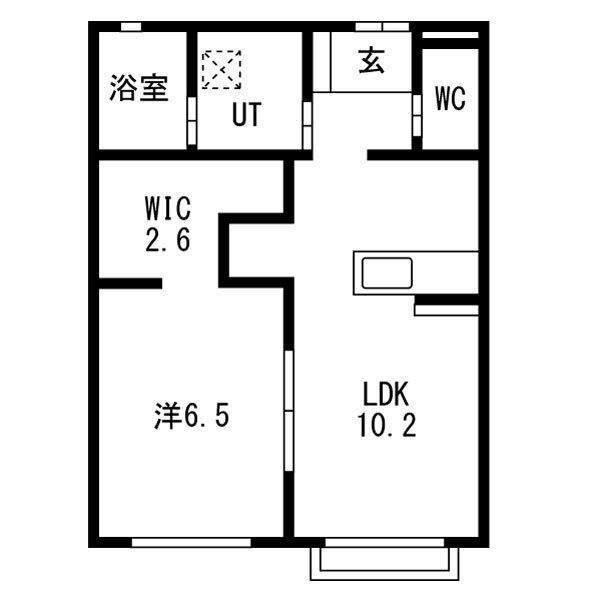 ラ　ロシェル（202） 間取り図画像