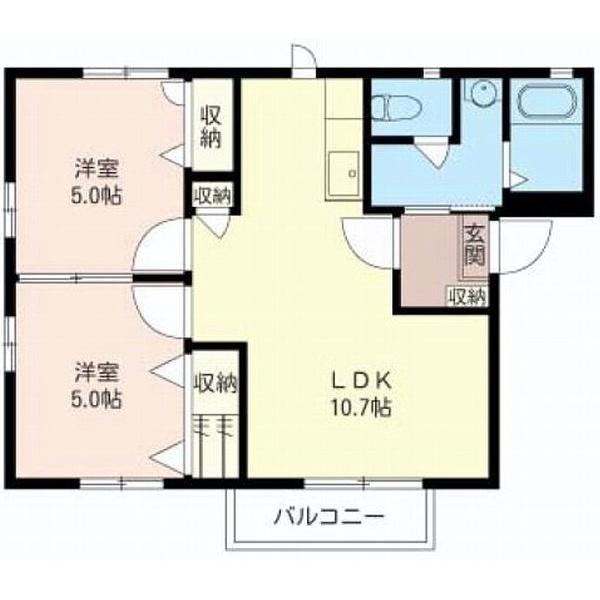 ライカＹ（102） 間取り図画像