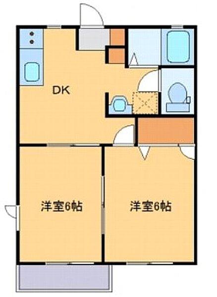 レジデンスみなみE（101） 間取り図画像