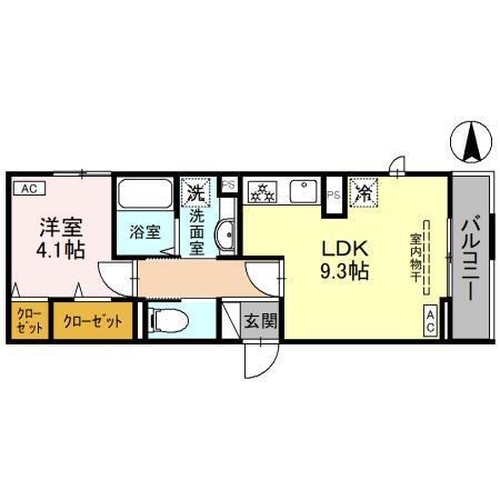 D-ROOM南町3丁目（303） 間取り図画像