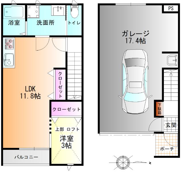  間取り図写真