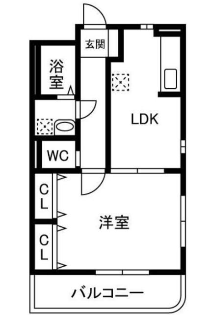 モギマンション（302） 間取り図画像