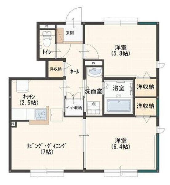  間取り図写真
