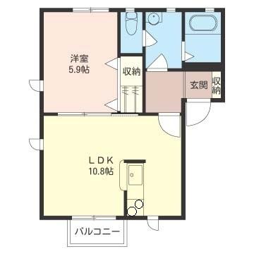 シャーメゾン・オアシスA（202） 間取り図画像