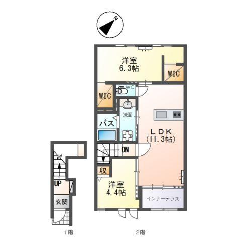  間取り図写真