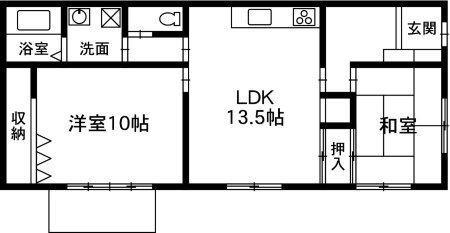 間取りはA号棟になります