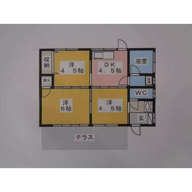  間取り図写真