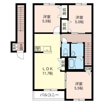  間取り図写真
