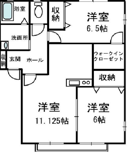 アヴァンセ（C201） 間取り図画像