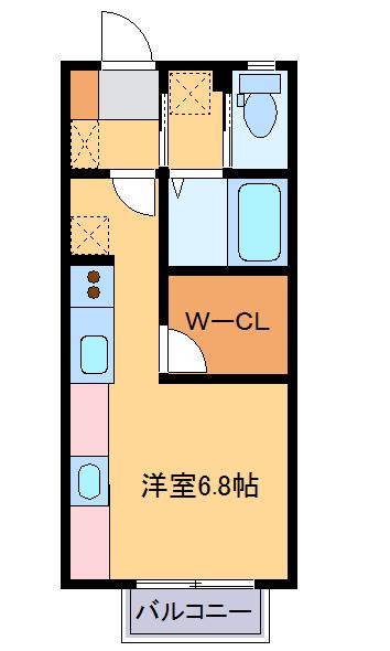 メルベーユ・フルーレ（103） 間取り図画像