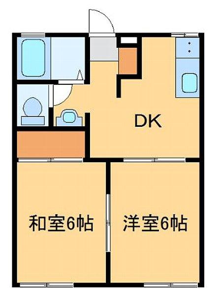 サンシャトレー（201） 間取り図画像
