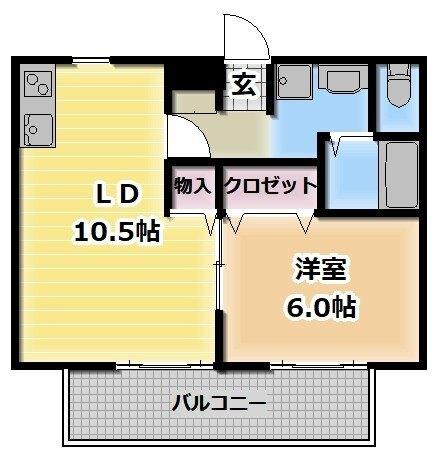 ルミエール（202） 間取り図画像