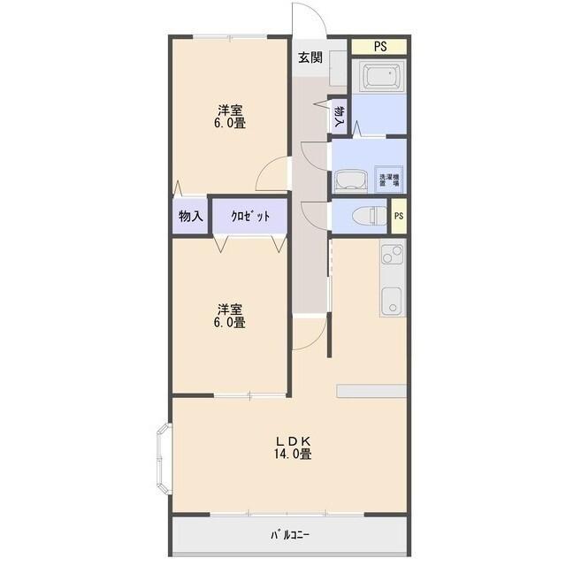 生形マンション（207） 間取り図画像