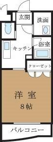 フォンテーヌマンション（A301） 間取り図画像