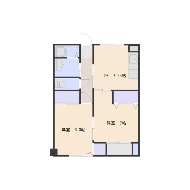 ラ・オーヴェルⅠ（1303） 間取り図画像