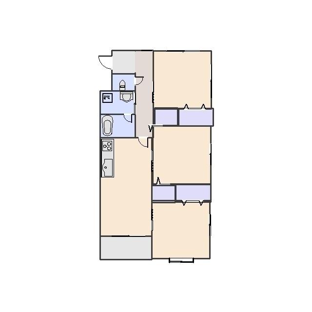 マンションピープル 間取り図画像