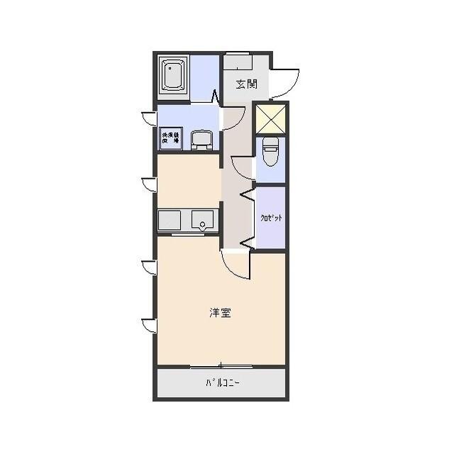 コンパートメントＷクエストI（1105） 間取り図画像
