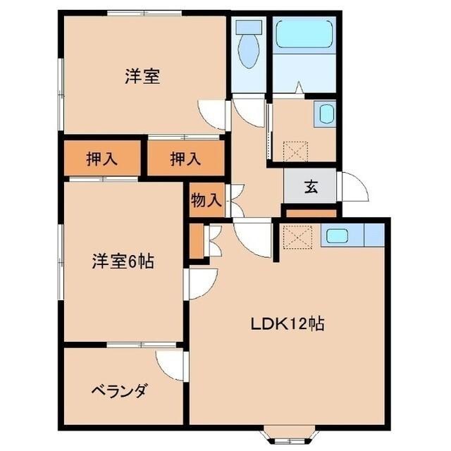 レクセル・オナイＡ（301） 間取り図画像