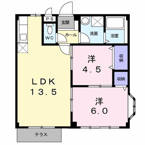 パークタウンＣ（101） 間取り図画像