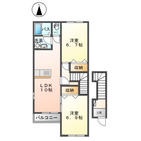 フォン・ブラウン 間取り図画像