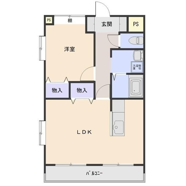 プレミールレーブ（203） 間取り図画像