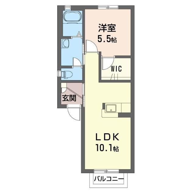アンソレイル（103） 間取り図画像