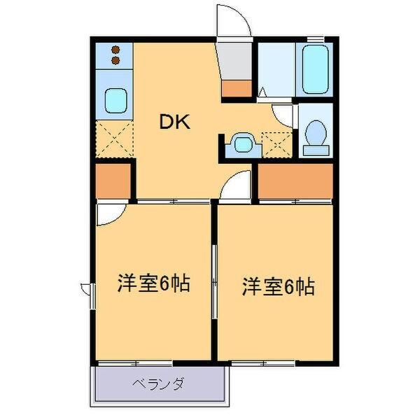 ボナール千吉良（A202） 間取り図画像