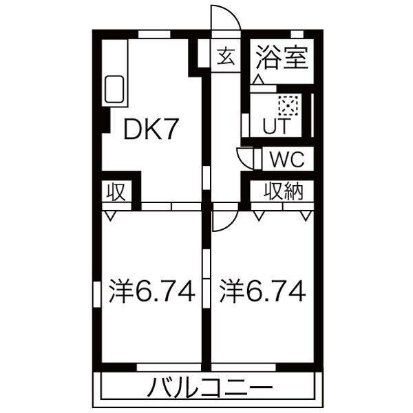 セ・レユニール（101） 間取り図画像