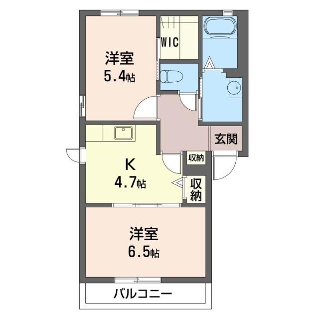 アネーロB（105） 間取り図画像