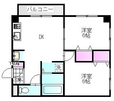 GFT連取（101） 間取り図画像