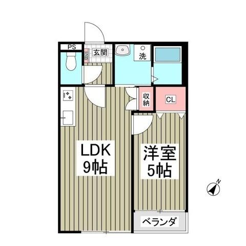 GARDEN MIYAKOⅠ（105） 間取り図画像