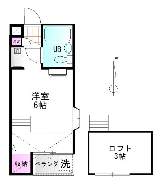 シェルコート伊勢崎（103） 間取り図画像