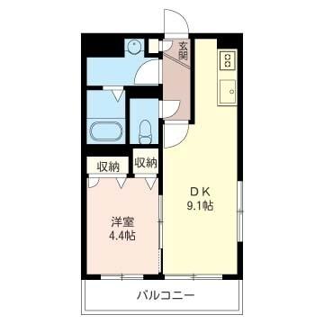 A105号間取り