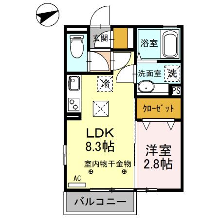 サファイア（106） 間取り図画像