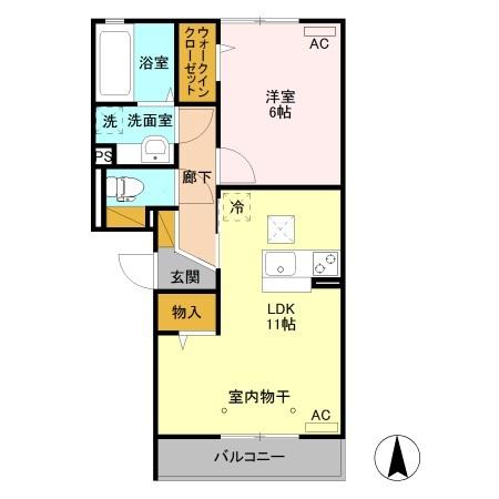 クオーレ（103） 間取り図画像
