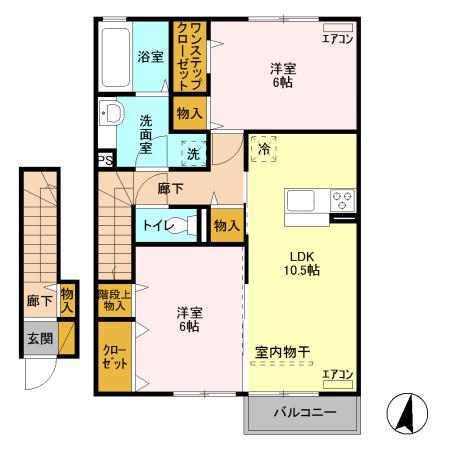 ケイ・ダビッドソン（203） 間取り図画像